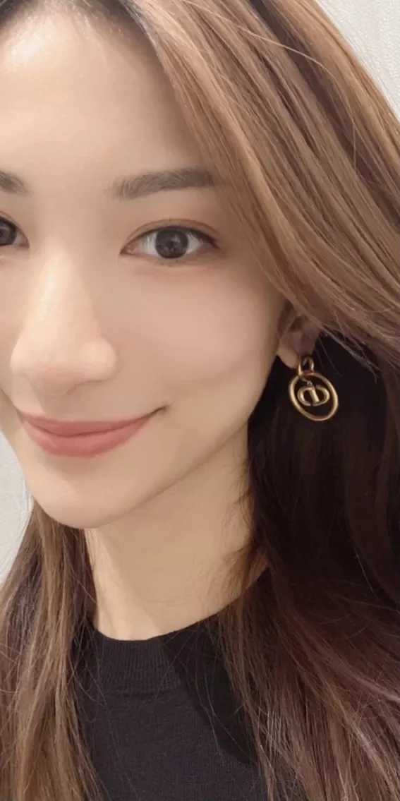 디올 CD 레터링 더블 링 이어링 상세 이미지 13