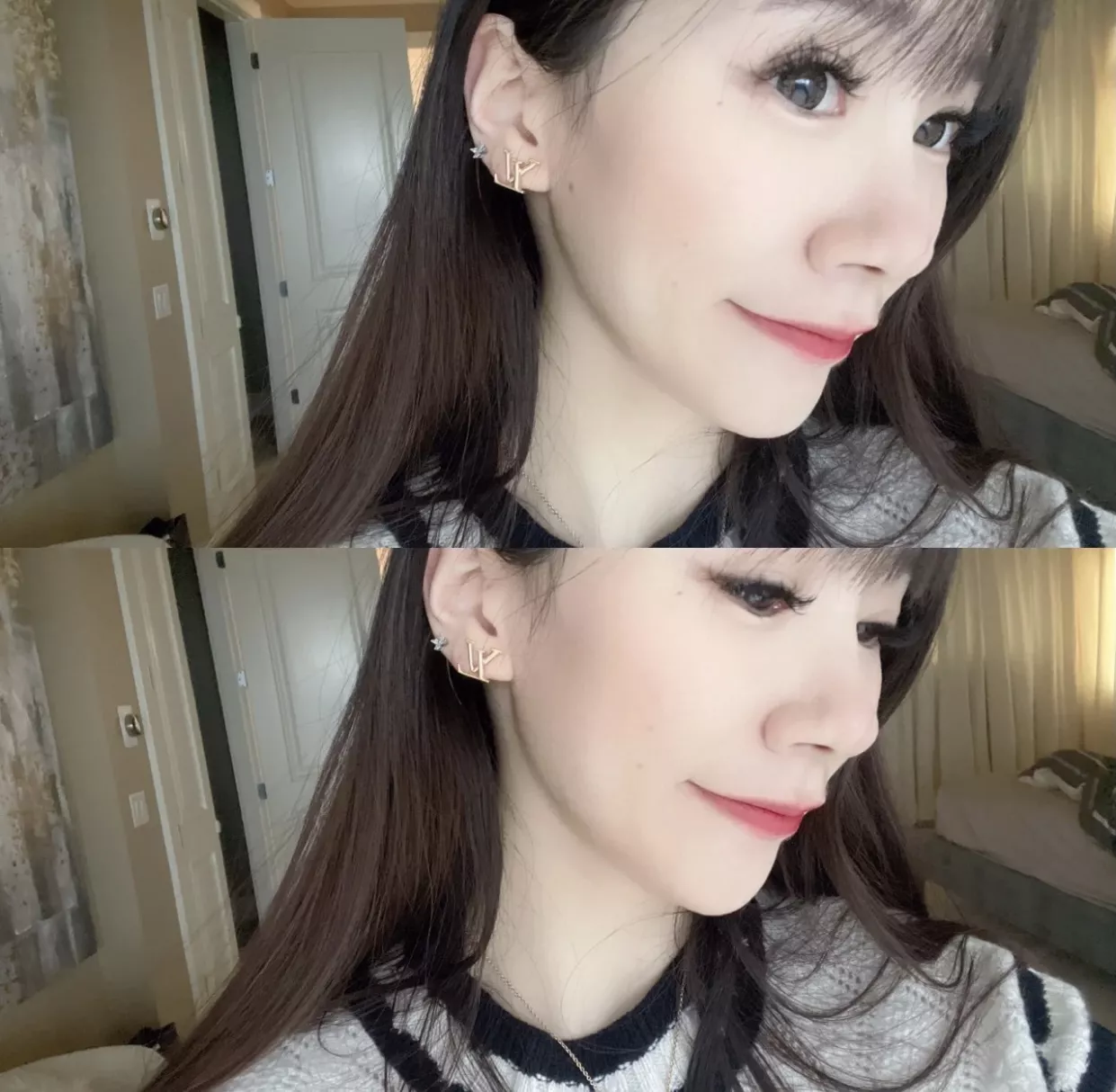 루이비통 로고 이어 스터드 상세 이미지 19