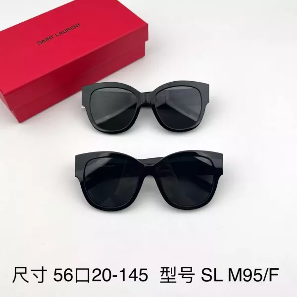 입생로랑 메탈 로고 포인트 선글라스