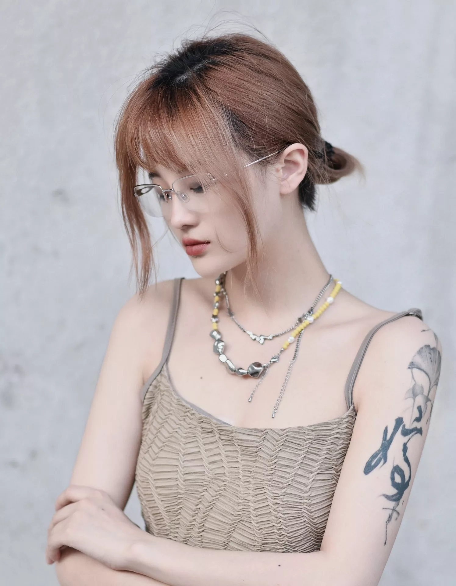 까르띠에 클래식 C 라인 반무테 광학 안경테 상세 이미지 39