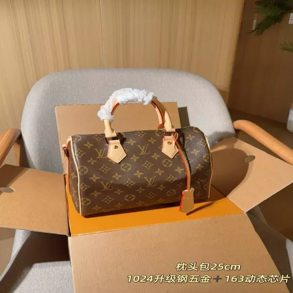 루이비통 스피디 25 필로우 실루엣 백