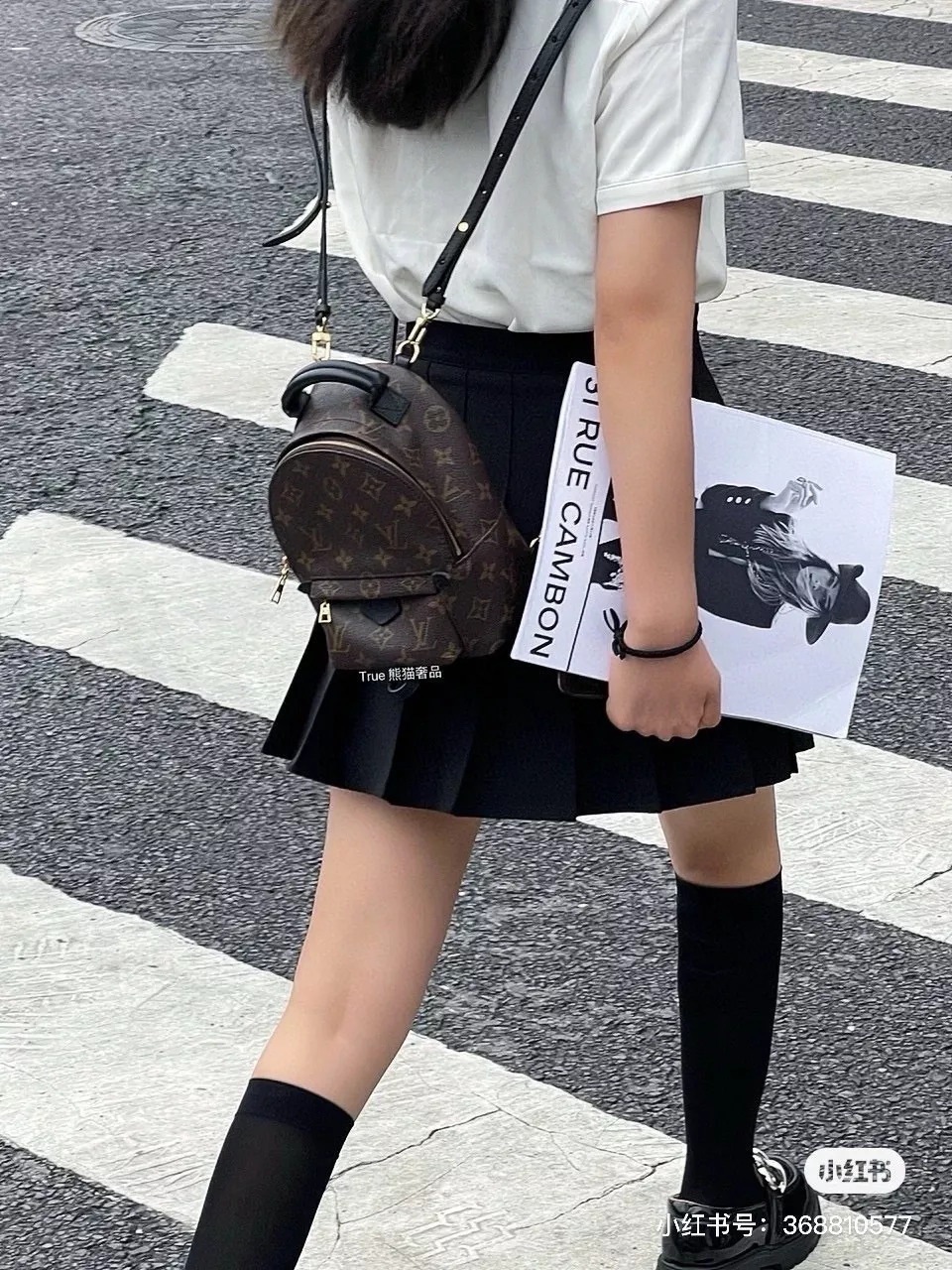 루이비통 모노그램 미니 더블 스트랩 백 상세 이미지 14