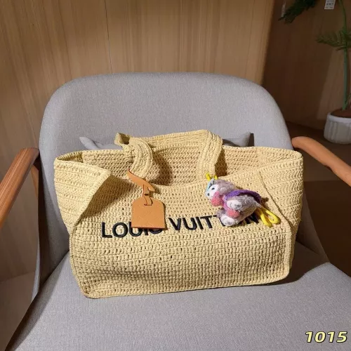 루이비통 라피아 비치 무드 숄더 가방