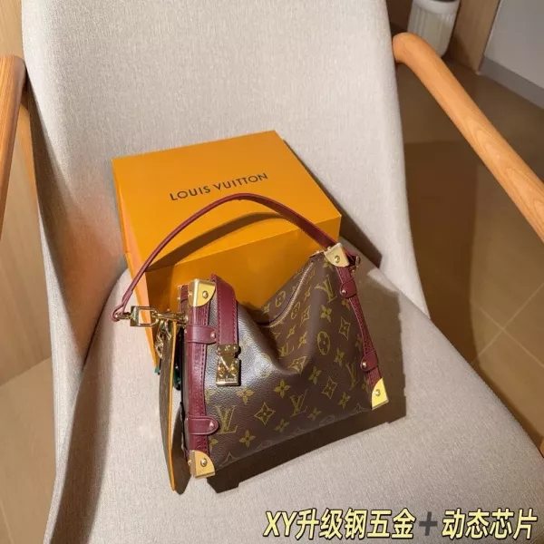 루이비통 보르도 컬러 소프트 박스 백
