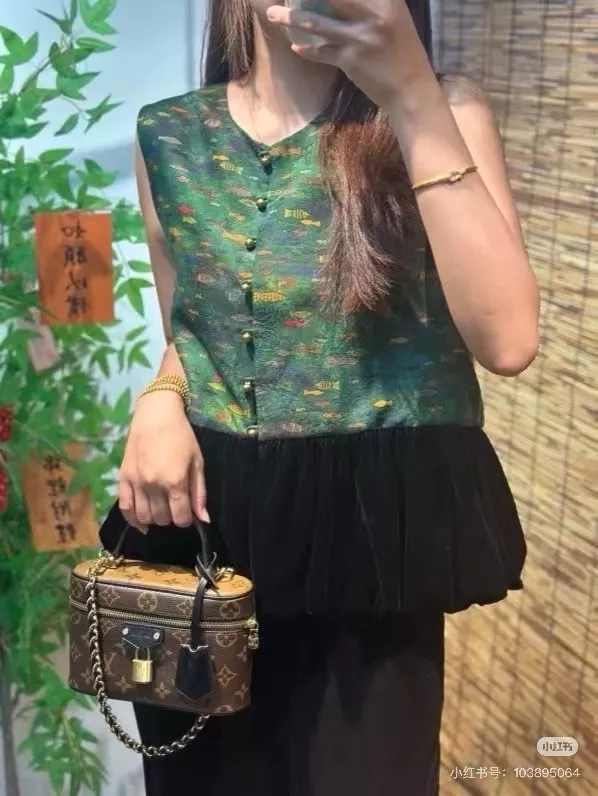 루이비통 바니티 스타일 체인 미니백 세트 상세 이미지 12
