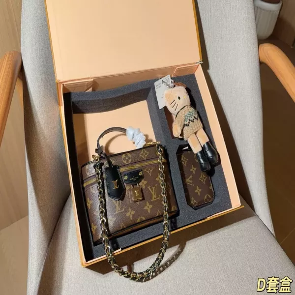 루이비통 바니티 스타일 체인 미니백 세트