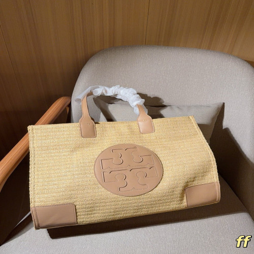 토리버치 라피아 스타일 위빙 숄더백