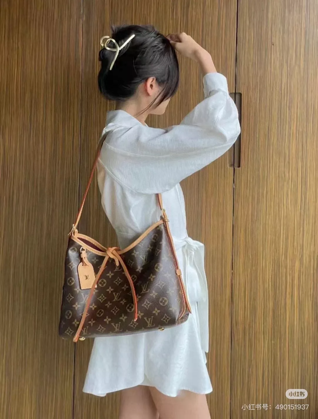 루이비통 캐리올 자모백 스타일 쇼핑백 상세 이미지 10