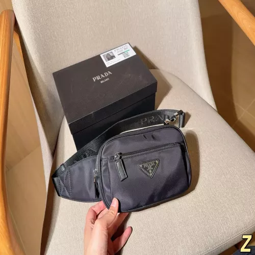 프라다 나일론 멀티 포인트 벨트백