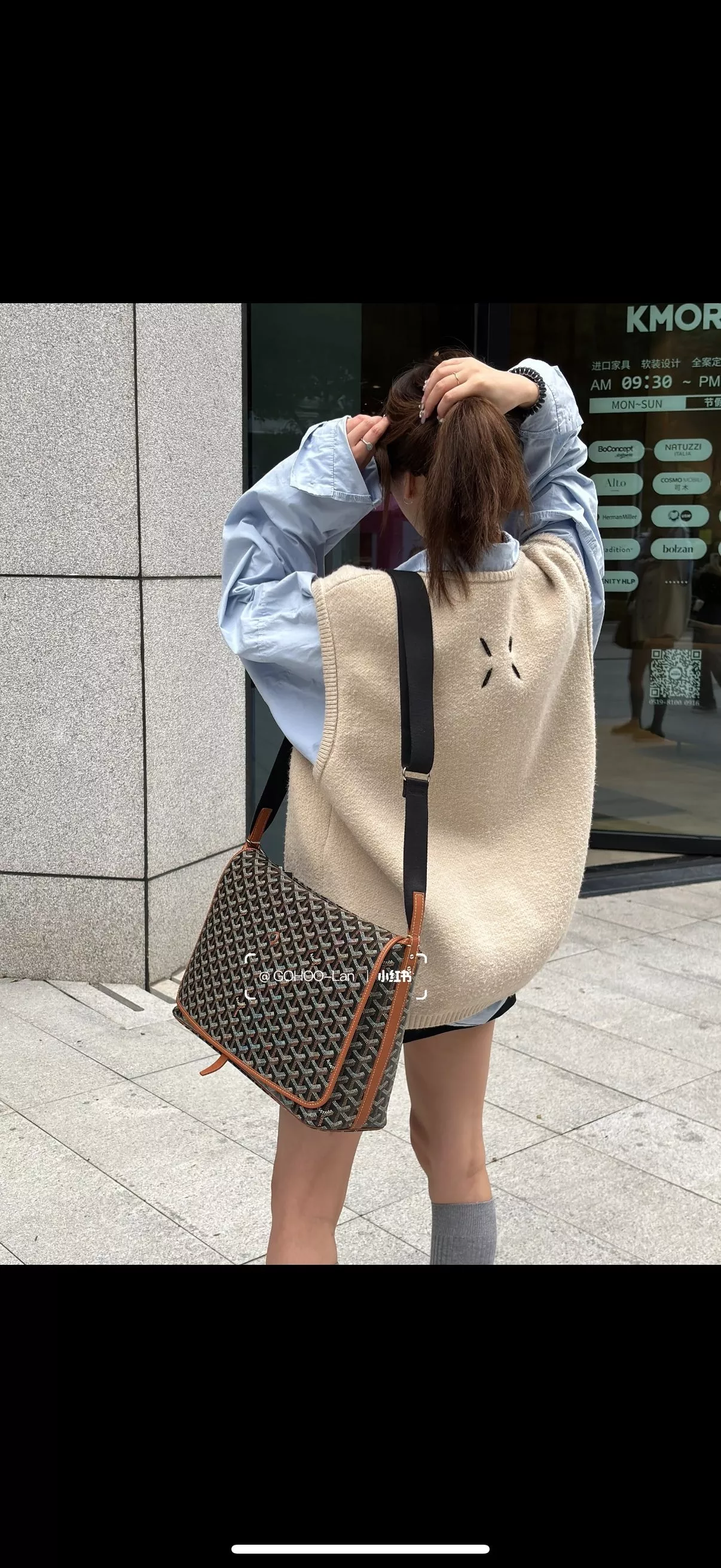 고야드 데일리 통근용 스트랩 백 상세 이미지 18