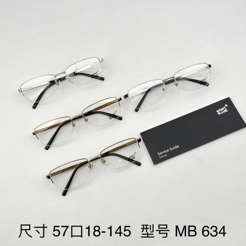 몽블랑 반무테 금속 안경테