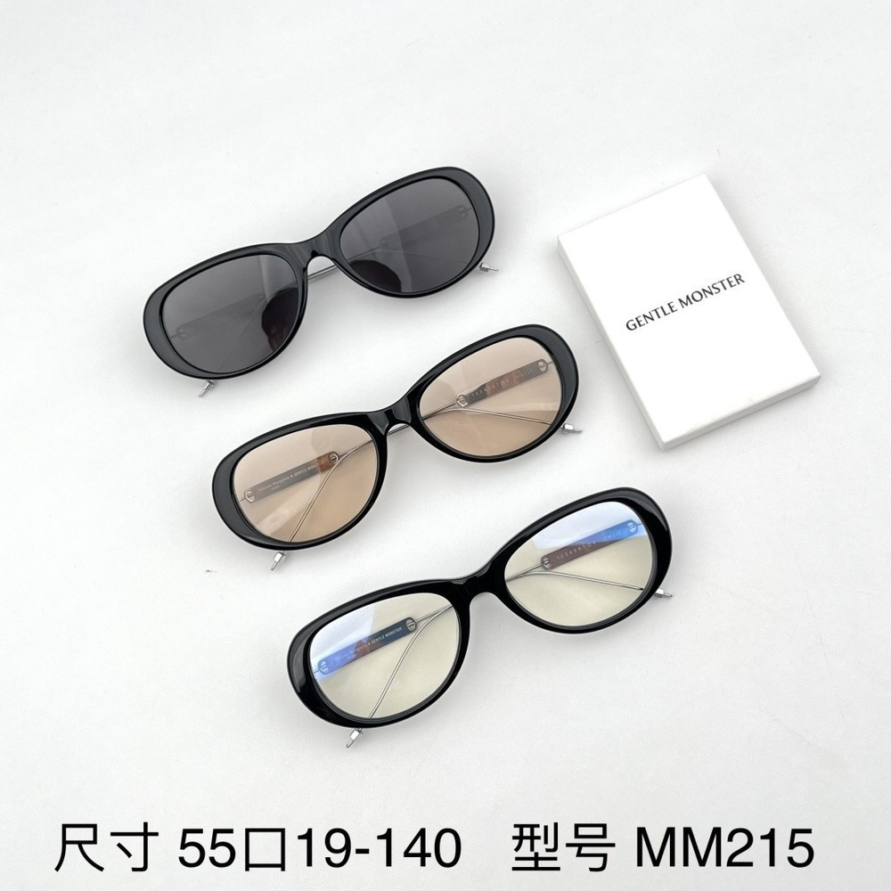 젠틀몬스터 블랙 믹스 프레임 콜라보 선글라스