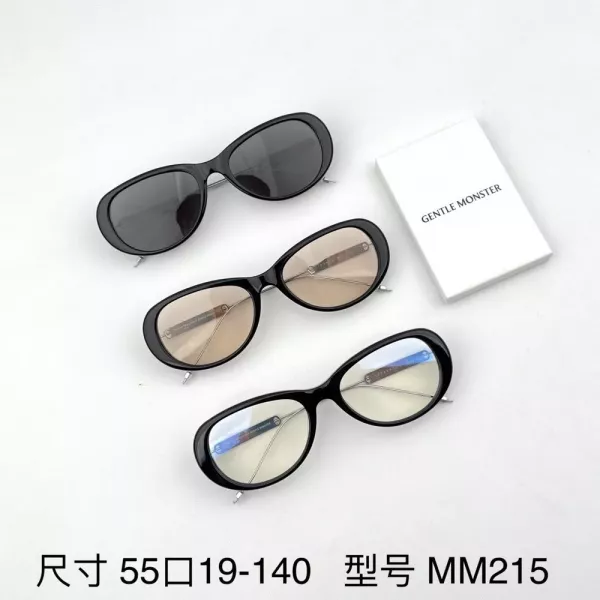 젠틀몬스터 블랙 믹스 프레임 콜라보 선글라스