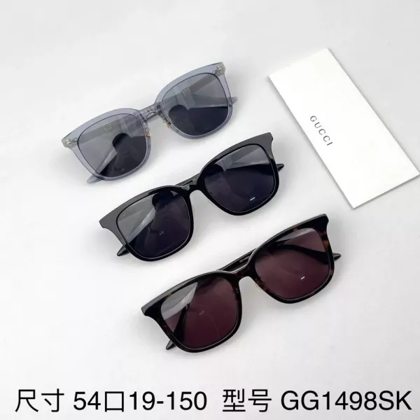 구찌 로우 브리지 핏 사각 선글라스
