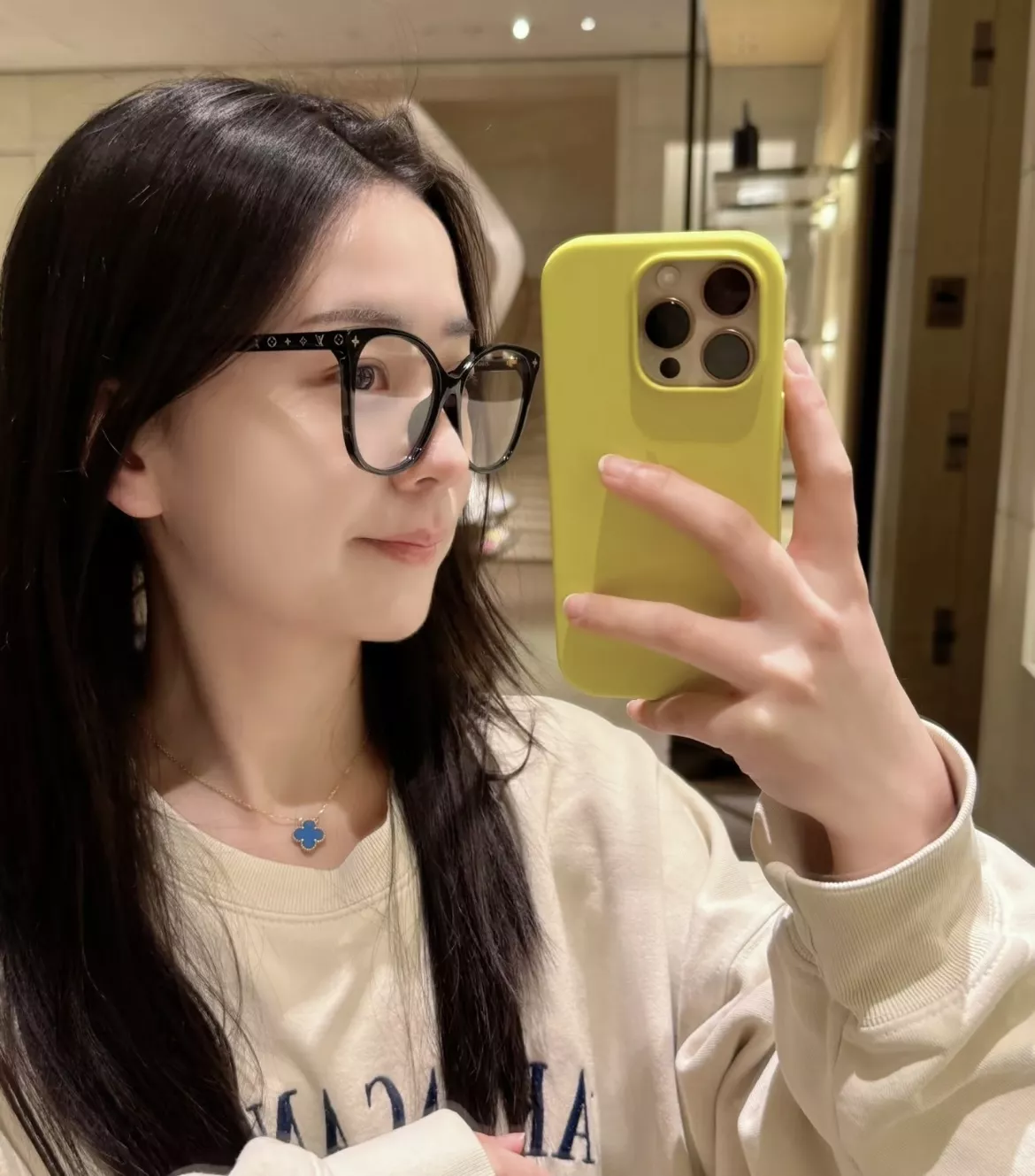 루이비통 모노그램 포인트 평광 안경 상세 이미지 50