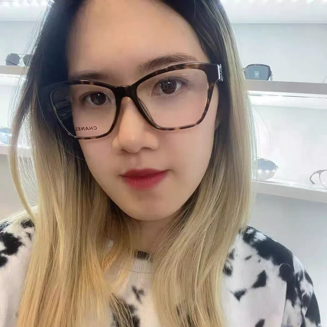 샤넬 미세한 캣아이 쉐입의 광학 안경테 상세 이미지 41