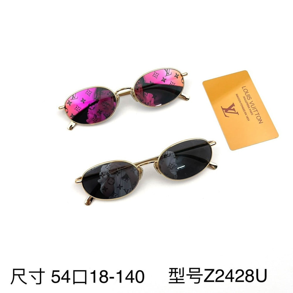 루이비통 슬림 메탈 오벌 선글라스