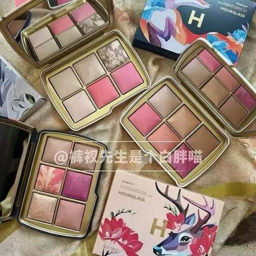 아워글래스 동물 테마 아이 메이크업 팔레트
