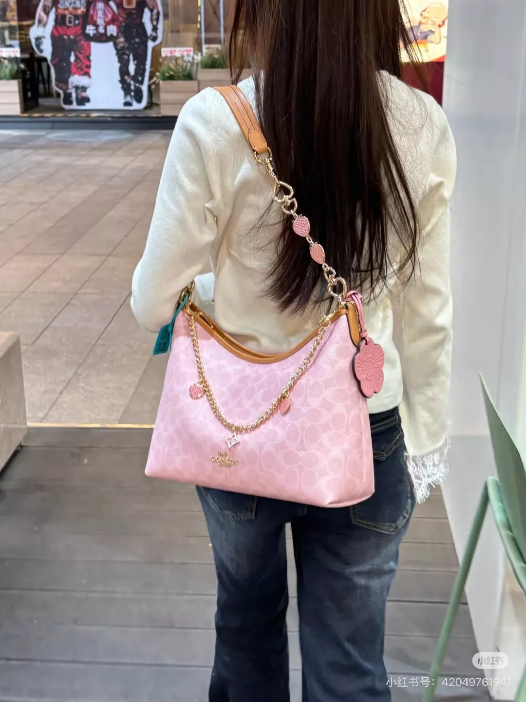 코치 로렐 라인 언더암 백 상세 이미지 10