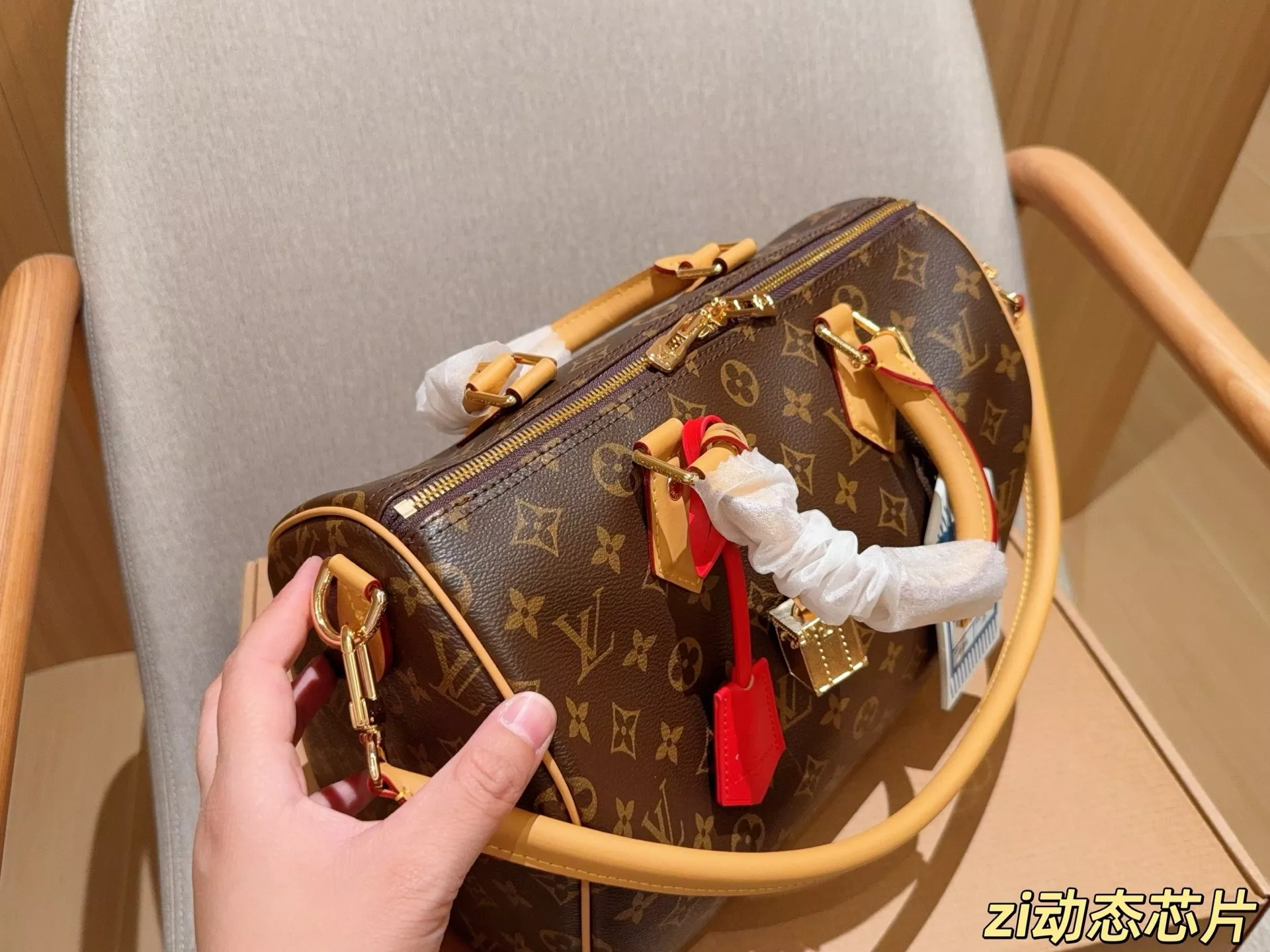 루이비통 클래식 스피디 30 스타일 백 상세 이미지 7