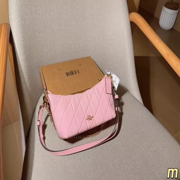코치 케이틀린 데님 겨드랑이 가방