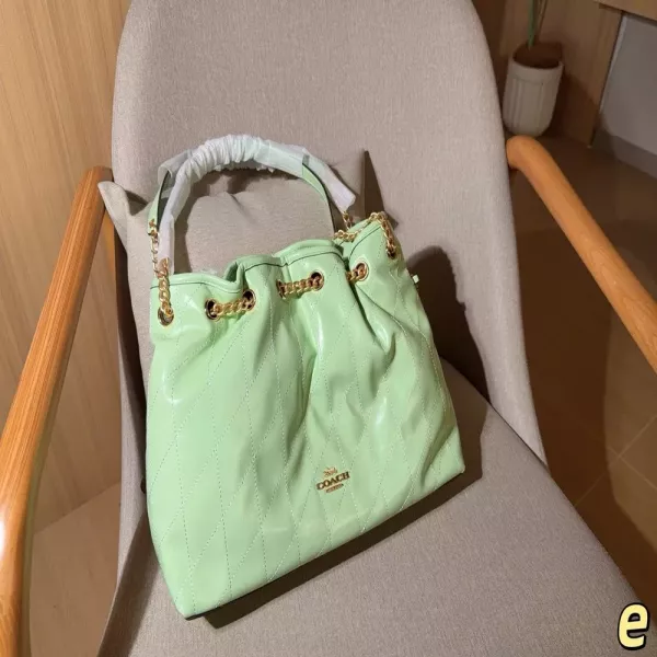 코치 체인 포인트 겨드랑이 가방