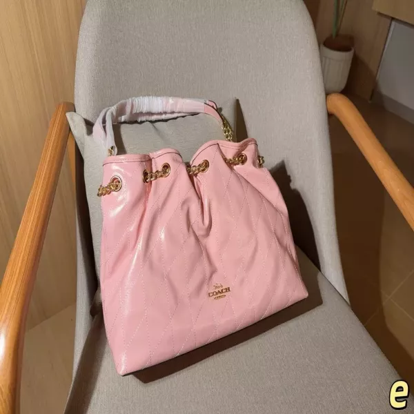 코치 체인 포인트 겨드랑이 가방