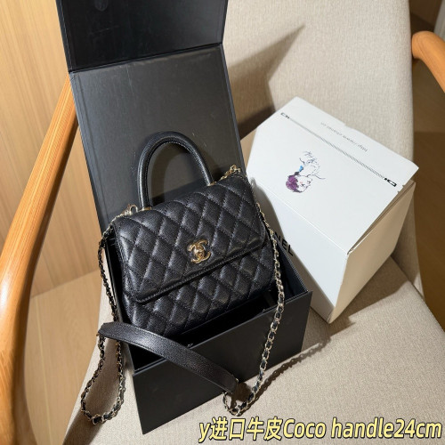 샤넬 코코핸들 퀼팅 핸들백