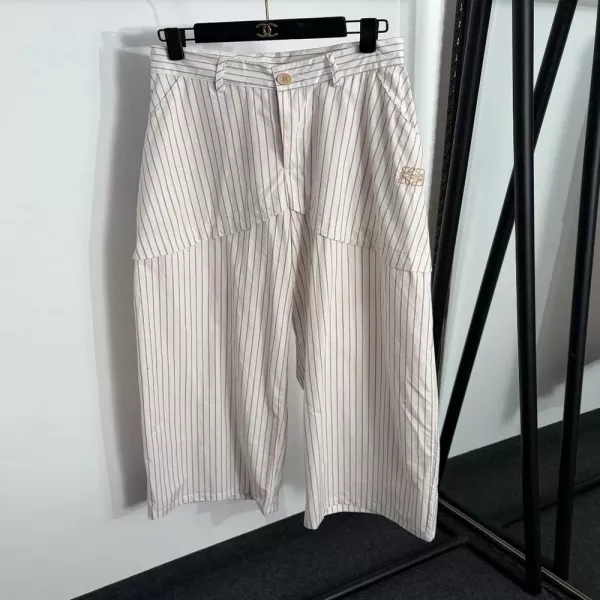 로에베 로고 자수 세로 스트라이프
