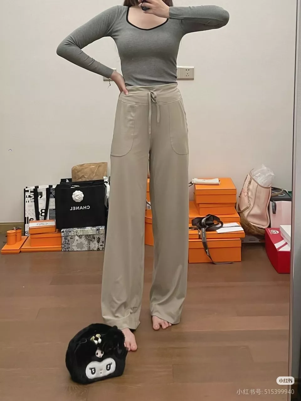 룰루레몬 하이웨이스트 와이드 레그 팬츠 상세 이미지 25
