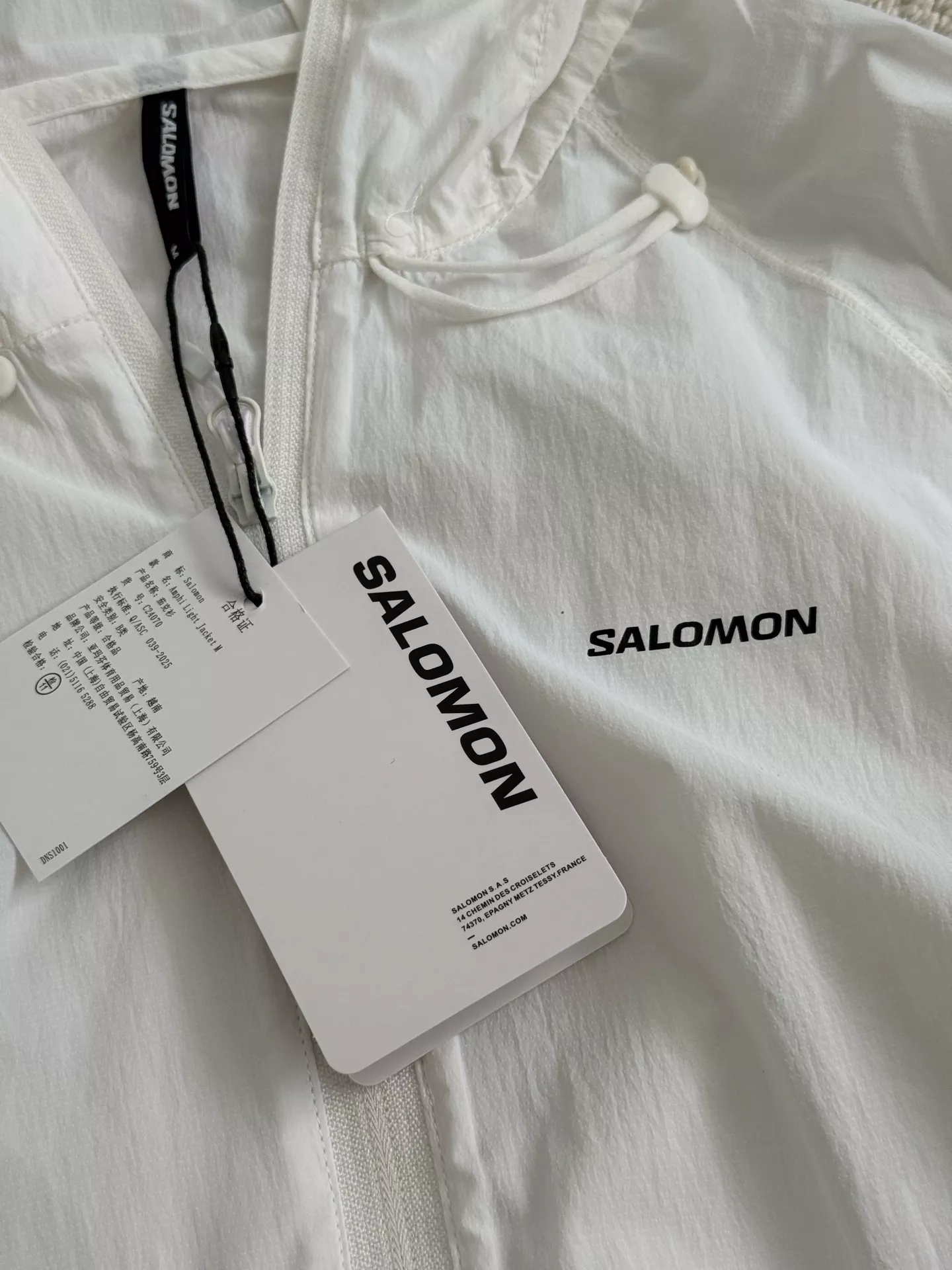 살로몬 경량 후드 바람막이 자켓 상세 이미지 14