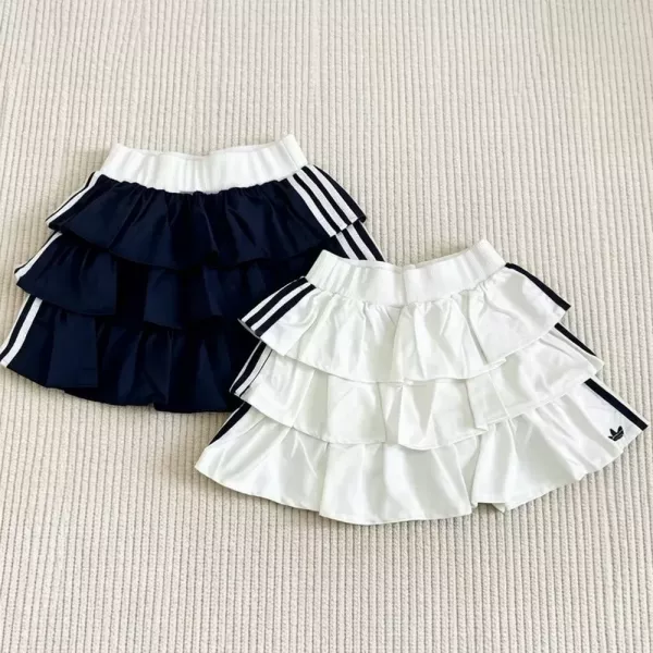아디다스 삼선 프릴 캉캉 스커트