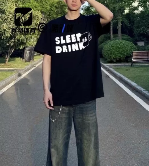 코오롱스포츠 레터링 로고 코튼 라운드 반팔 상세 이미지 16