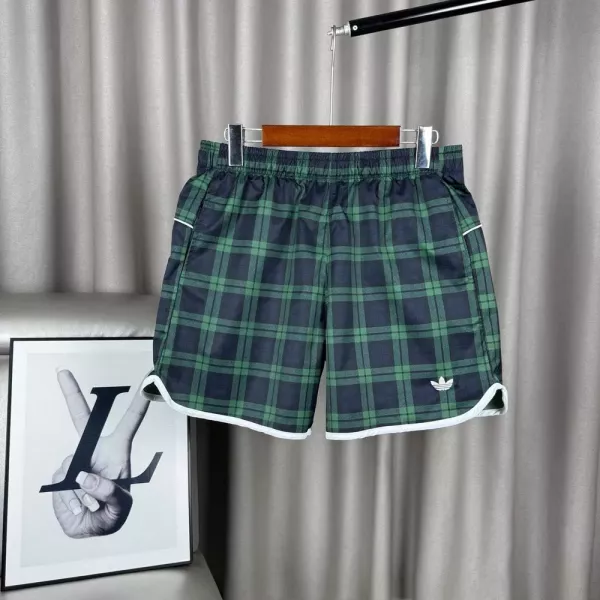 아디다스 복고 체크 밴딩 스트링 쇼츠