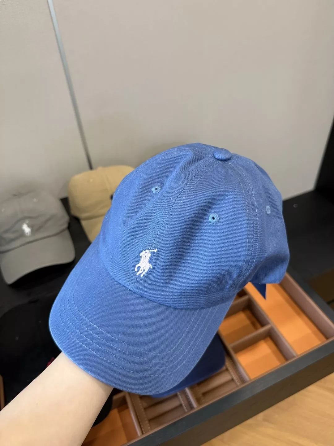 랄프로렌 클래식 포니 자수 모자 상세 이미지 4