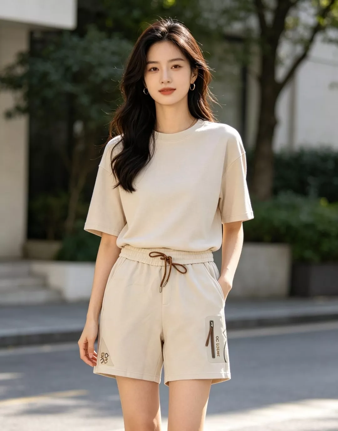 로에베 측면 패치 포켓 니트 쇼츠 상세 이미지 12