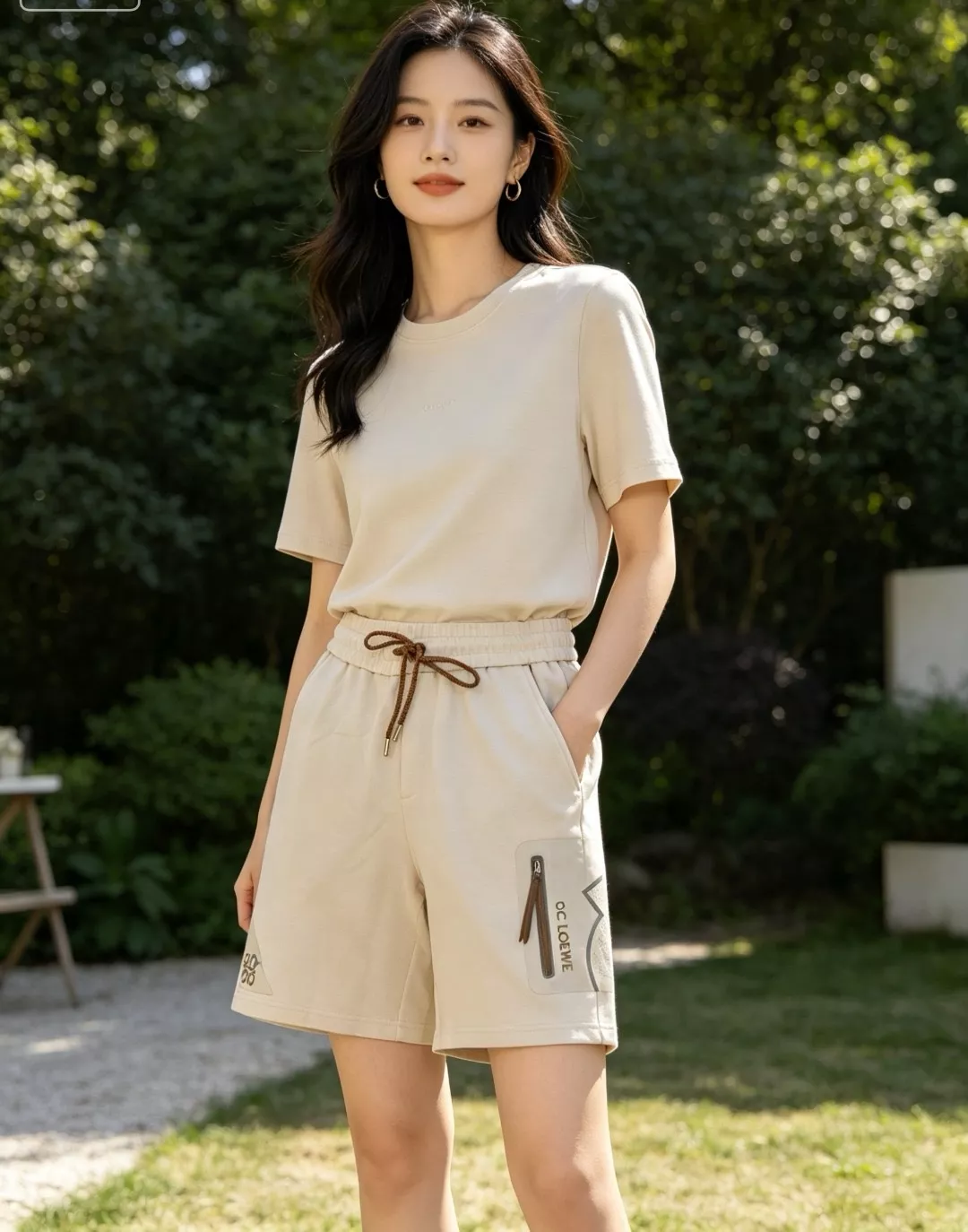 로에베 측면 패치 포켓 니트 쇼츠 상세 이미지 13