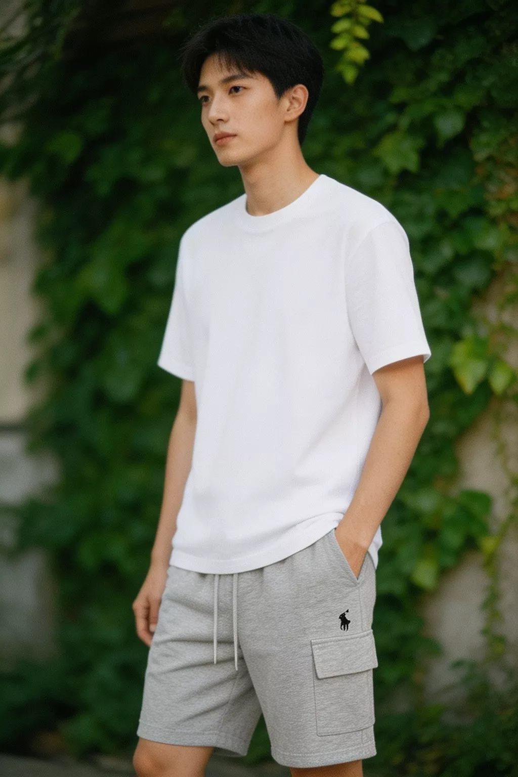 랄프로렌 자수 포켓 반바지 상세 이미지 11