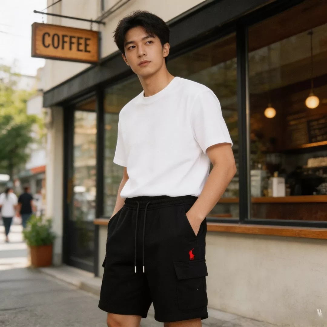 랄프로렌 자수 포켓 반바지 상세 이미지 13