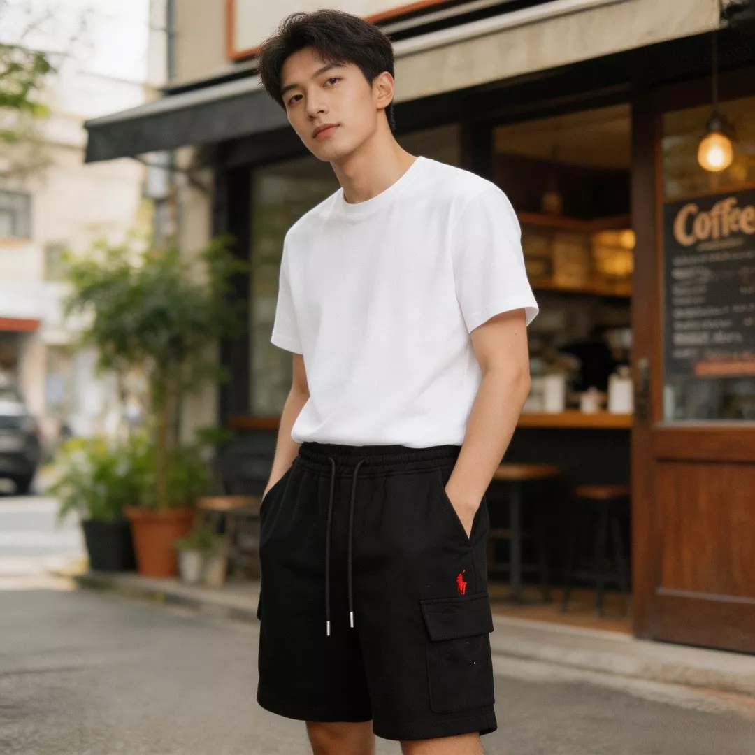 랄프로렌 자수 포켓 반바지 상세 이미지 11