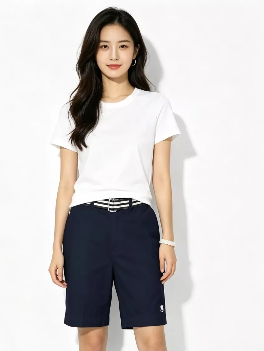 랄프로렌 자수 포인트 버뮤다 쇼츠 상세 이미지 11