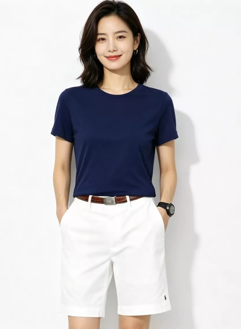 랄프로렌 자수 포인트 버뮤다 반바지 상세 이미지 14