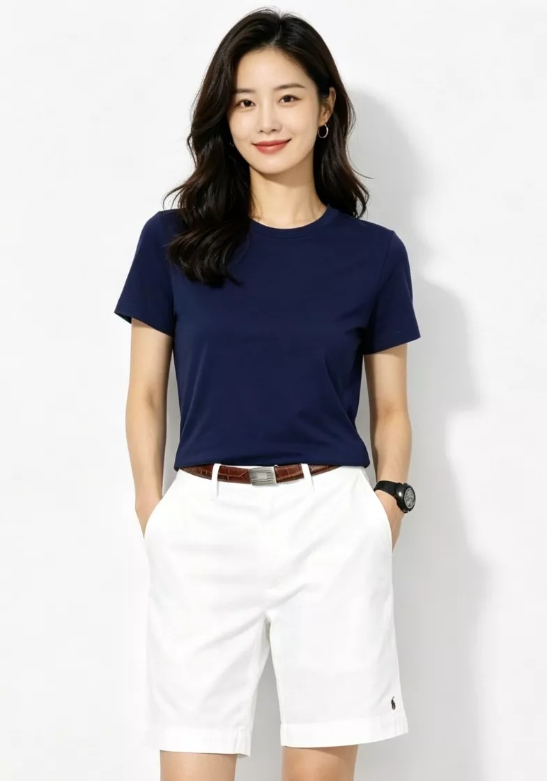 랄프로렌 자수 포인트 버뮤다 반바지 상세 이미지 12