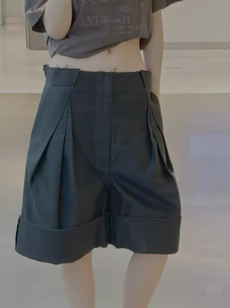 메종마르지엘라 디스트로이드 디테일 와이드 쇼츠 상세 이미지 11