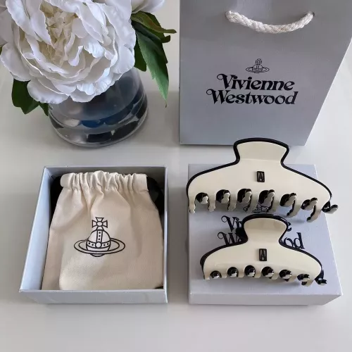 비비안웨스트우드 아세테이트 헤어 클로 클립