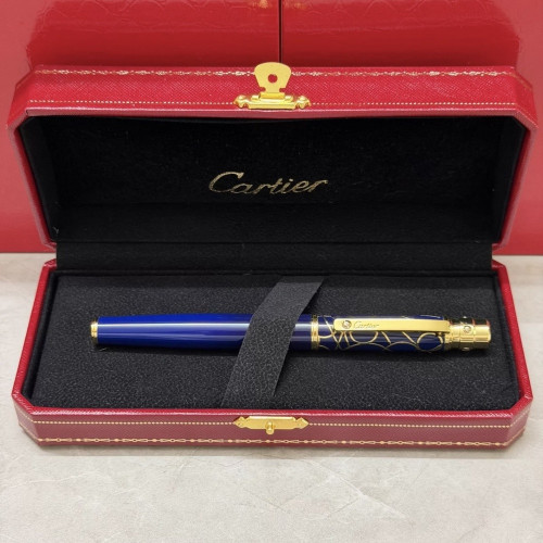 까르띠에 시그니처 블루 필기구 선물 구성