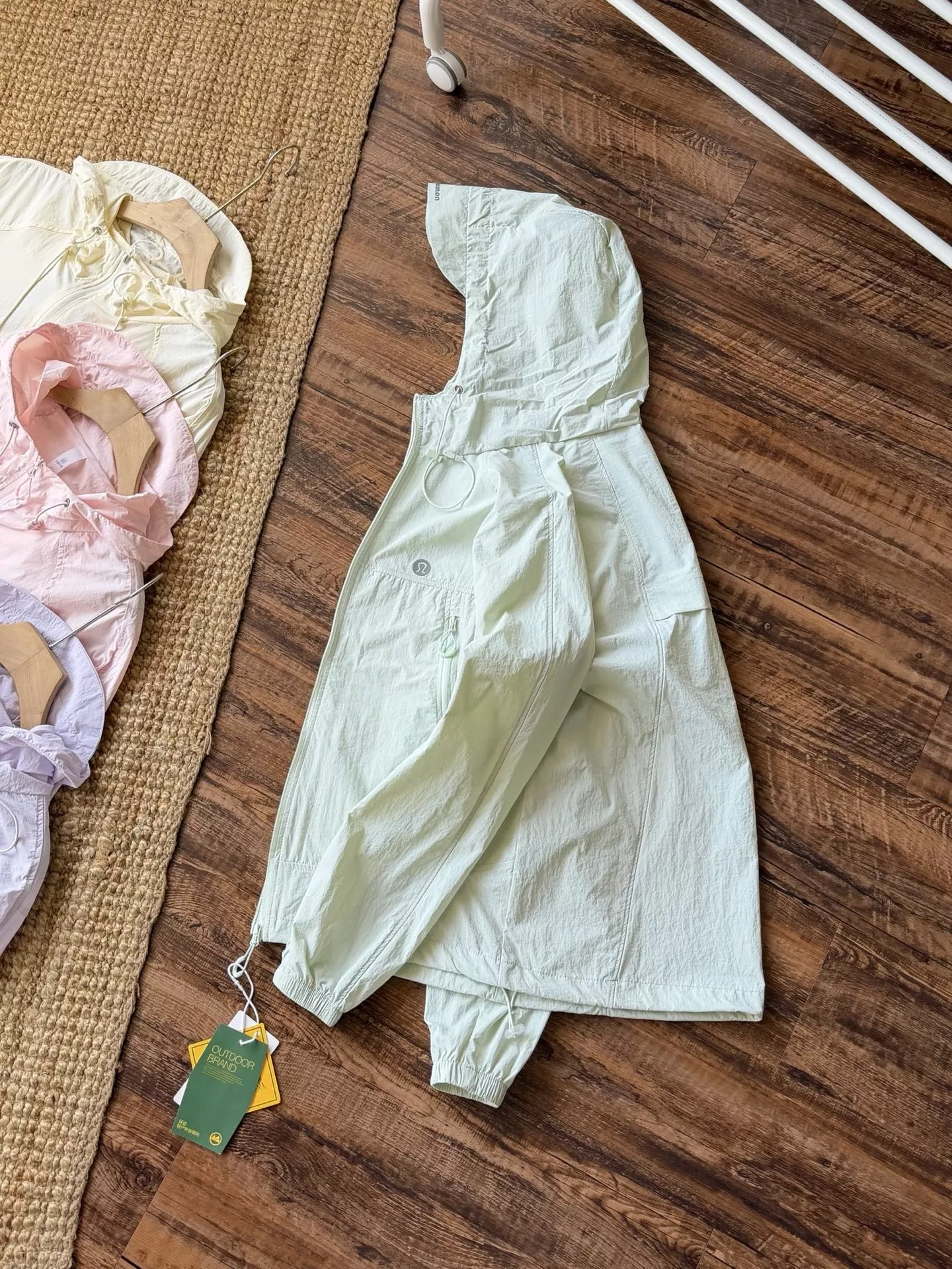 룰루레몬 경량 후드 자외선 차단 아우터 상세 이미지 5
