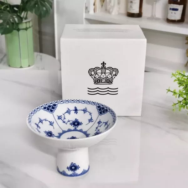 로얄코펜하겐 코펜하겐 플라워 패턴 굽볼