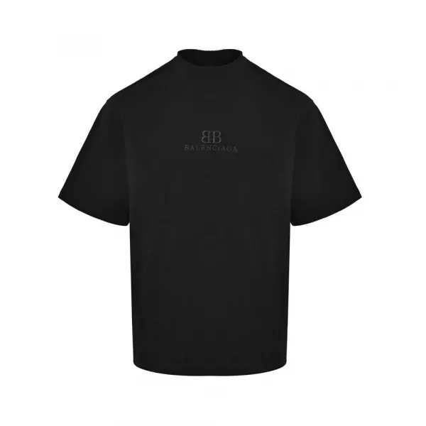 발렌시아가 BB 자수 포인트 반팔 상의