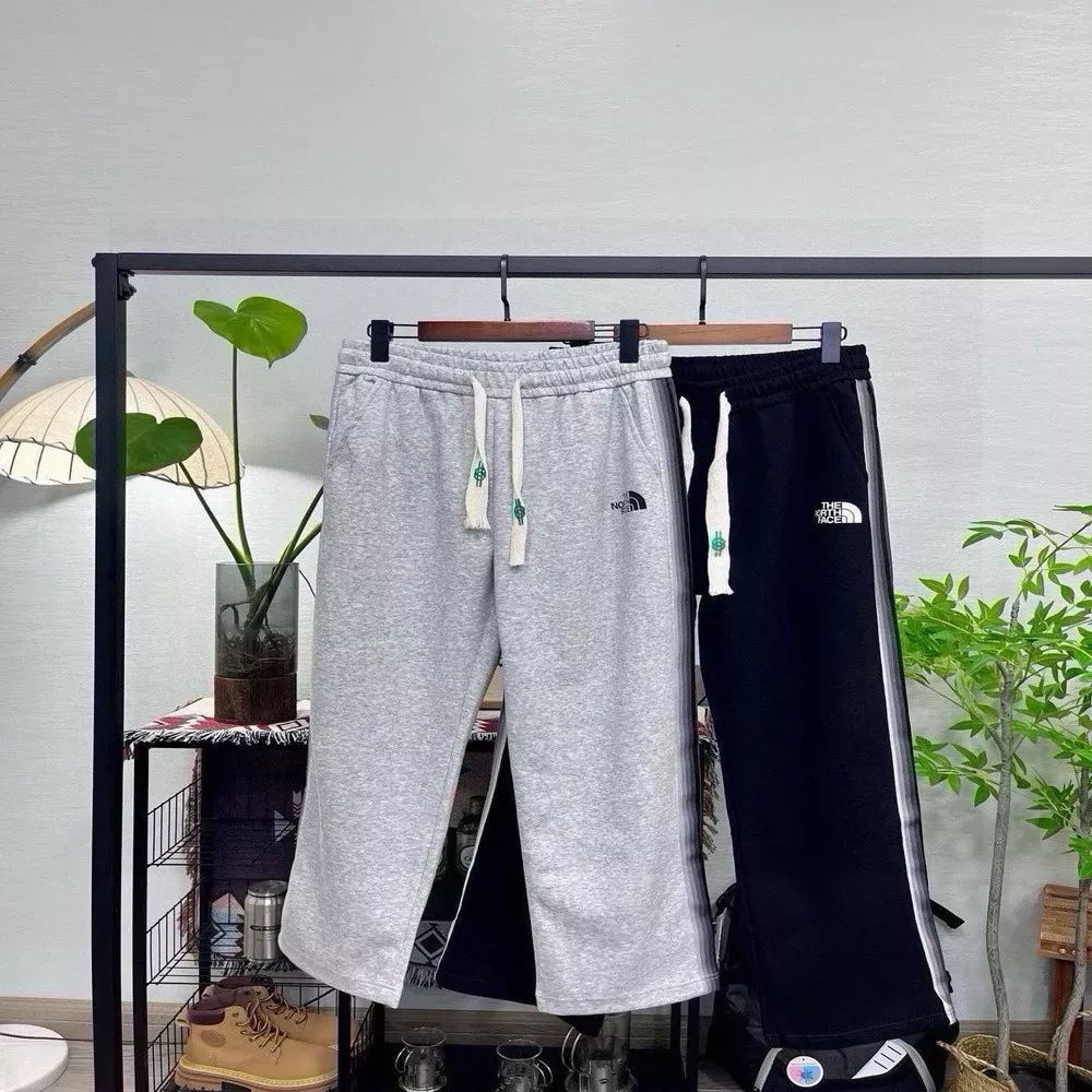 노스페이스 로고 포인트 직통 와이드 밴딩 팬츠